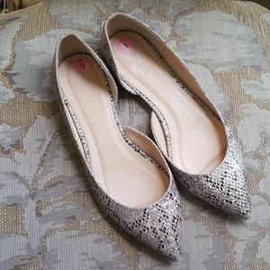 J. Crew Audrey glitter flats